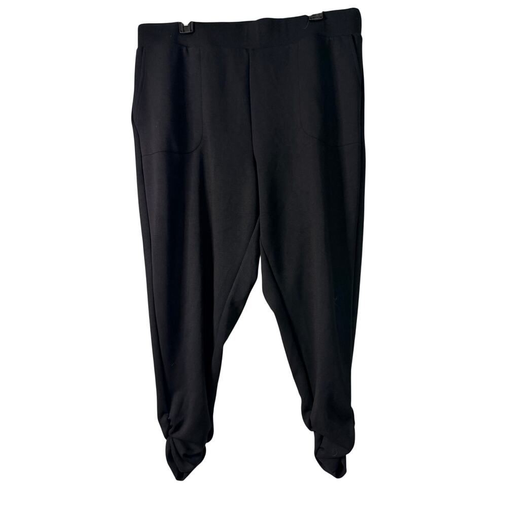Studio by Torrid Black Crop Pull-On Skinny Side Cinch Pants 2R NWT